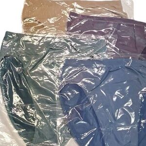 New! Rhonda Shear 4 pack Ahh Briefs- Darks- 3x